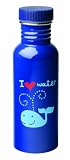 Blue Q I Heart Water Stainless Steel Water Bottle