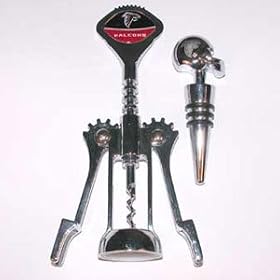 Motorhead NFL Falcons Wine Opener Set