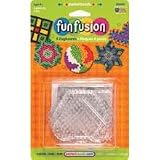 Perler Fun Fusion Bead Pegboards 5/pkg-circle/star