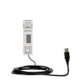 Classic Straight USB Cable for the Samsung Yepp YP-U2 with Power Hot Sync and Charge capabilities - Gomadic Brand w/ TipExchange Technology