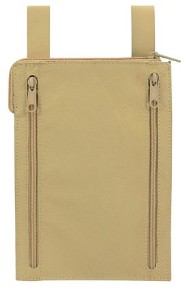 Mano G&uuml;rtelsafe aus Leder, natural