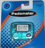 Portable mini pedometer counts to 99999 steps