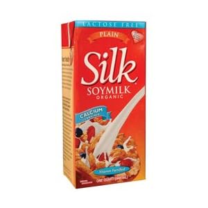 Silk Soy Milk Plain Aseptic, 32-ounces ( Value Bulk Multi-pack)