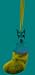 Schnauzer Stocking Christmas Ornament