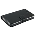 Mobilitii Super Slim Book style Case Tasche f�r iPhone 4, Iphone 4s black plus Displayschutzfolie vorne und hinten inkl. 1x Mobilitii Kugelschreiber