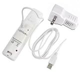 Replacement Rechargable Battery for Nintendo Wii Remote with USB Charging Cable And AC Wall Adapter