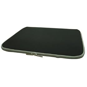 GAGS Samsung NC20 Zipped Neoprene BLACK Sleeve / Case / Pouch 12