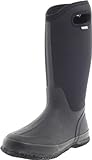 Bogs Women's Classic High Rain Boot,Black,12 M US