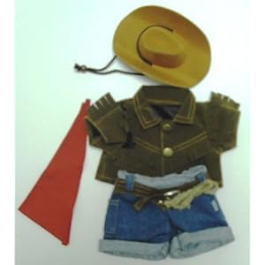 Cowboy Outfit fits most Webkinz, Shining Star and 8