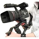 Bush Hawk Shoulder Mount BH 300Sv, Non-Electric, with Additional Front Bracket for Use with Video Cameras.