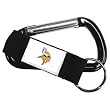 Minnesota Vikings Black Carabiner Keychain