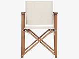 Habitat Africa Black Fabric Folding Chair Slings