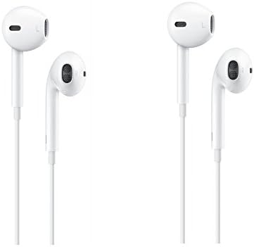 100% Genuine Original OEM Apple Iphone 4s Earpods Earphones Handsfree w/ Mic 2-Pack