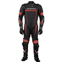 AGVSportWillowOne-PieceLeatherSuit-Medium/Silver