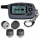 Tiregard Motorcycle 4 Wheel Tire Pressure Monitor for Bike and Trailer