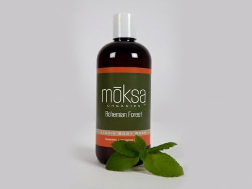 Moksa Organic Liquid Body Wash, Bohemian Forest