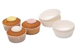 Review Kitchen Craft  / Kitchen Craft Fluted White Paper Cake Cases pack of seventy-five