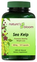 Nature's Bloom Sea Kelp Capsules 200mg (120 count)