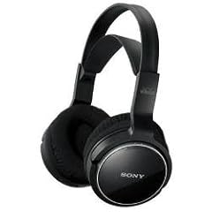 Sony MDR-RF810RK Kabelloser Funkkopfh�rer mit Sende/Ladestation schwarz
