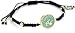 Blee Inara Aquarius Aqua Enamel Horoscope Adjustable Macramé Bracelet