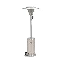 Patio Heater, Portable, Stainless Steel Construction