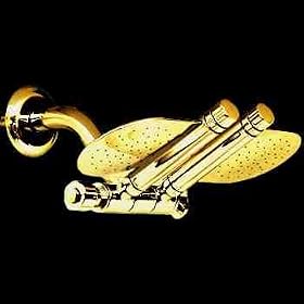 Showerheads Gold Brass, Shower Head 98 Fine Mist Jets