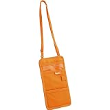 baggallini Travel Ticket Organizer: Rip Stop - Orange Travel Wallet