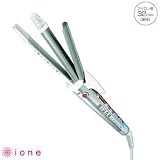 テスコム マイナスイオン2WAYヘアアイロン 32mmコテ カール＆ストレートアイロンIPM71-N（シャンパンゴールド）の画像