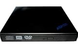 AGPtek Slim Lightscribe External Laptop Notebook Rewriteable CD and 8X DVD +/- RW Dual Layer Read/write DVD Drive for Acer Aspire One 8.9 (all) mini laptops and Acer Aspire One AO751h AOA110 AOA150 AOD150 AOD250 seires Netbooks