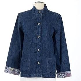 Buy Alfred Dunner Rhapsody In Blue Denim Jacket by Alfred Dunner