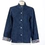 Alfred Dunner Rhapsody In Blue Jacket Denim 22W