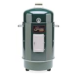 Gourmet Charcoal Smoker and Grill Finish: Hunter Green