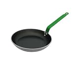Review De Buyer  / De Buyer, Aluminium, Round Non Stick Frypan, Green Handle, 20x3 cm