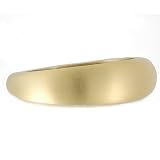 ALEXIS BITTAR LUCITE- Gold Medium Organic Bangle