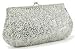 Silver Prom Shoes Shiny,Metallic,Silver,Prom,Evening,Wedding,Clutch,Bags