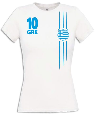 FUSSBALL WM 2014 – GRIECHENLAND FANSHIRT 3321(F) Gr. M