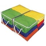 Clear Vinyl Sweater Chest, Set of Two (Clear) (12 H x 16 W x 8 D)