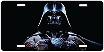 YeYeYe Custom Darth Vader License Personalized Novelty Metal License Plate Car Decoration License Plate Cover Tag 12 X 6 inches