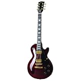 Gibson Les Paul Studio Electric Guitar, Wine Red, Chrome Hardware