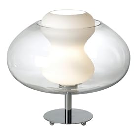 Karim Rashid Opal Glass Soft Collection Table Lamp by Kovacs