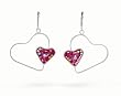 Heart in Heart Earrings from the Artazia Collection #664 HEA OE