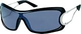 Ladies Italian Designer Sunglasses 1037c Black