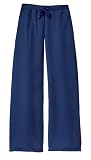 District Threads - Ladies Velour Fitted Flare Pants.
