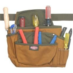 Bucket Boss 54009 Left Hand Tool Pouch w Belt by Bucket Boss