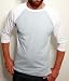 Alternative Apparel aa 1001 Vintage Baseball Jersey Raglan 3/4 Sleeve