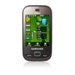 Samsung - B5722 - Téléphone portable - Quadri-bande - Bluetooth - Double SIM - Marron Fonce