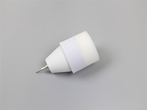 6 Pcs White Soft Foam Arrowhead for Archery Tag Game Larp Archery Arrow Head