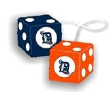 Detroit Tigers Fuzzy Dice
