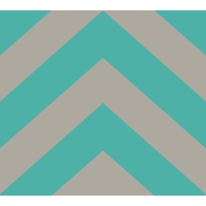 Devine Color Prints and Patterns - Zig Zag Pond & Mirage Design - Peel and Stick, Repositionable Wall and Surface Covering