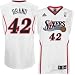 adidas Philadelphia 76ers #42 Elton Brand White Replica Basketball Jersey